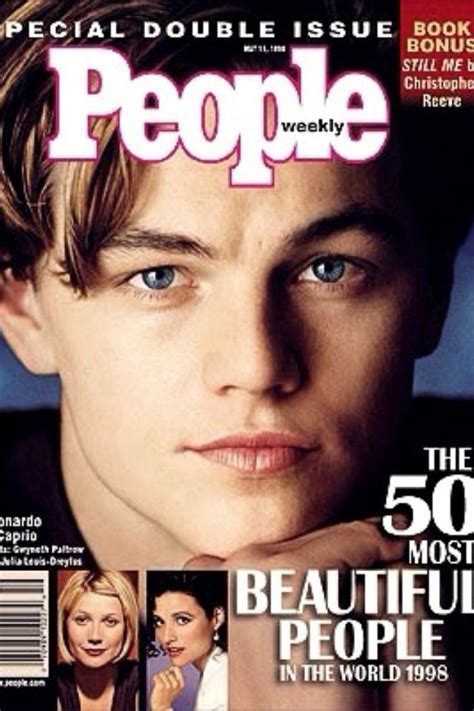 Leo Dicaprio On The Cover Of People Magazine In 1998 Leonardo Dicaprio Movies Leonardo