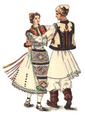 Romanian Folk Dance Romania Clothes Historical Costume Romanian