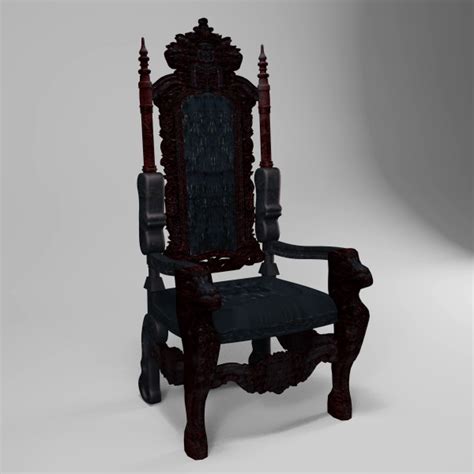 Throne 3d Models For Download Turbosquid