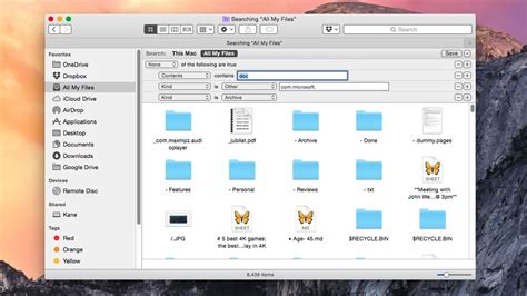 How To Customize Os Xs All My Files Section In Finder Techradar