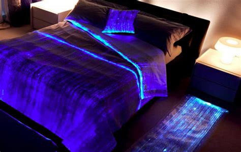 Turn It Off I Cant Sleep Fiber Optic Glowing Bed Cover