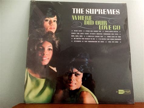 The Supremes Where Did Our Love Go Sealed Original 1964