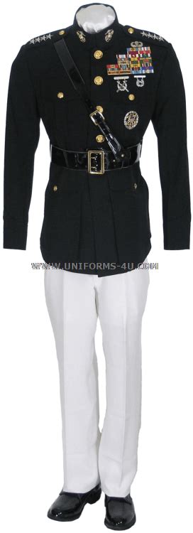Usmc Male Officer Blue Dress Blue White Dress Uniform A And B