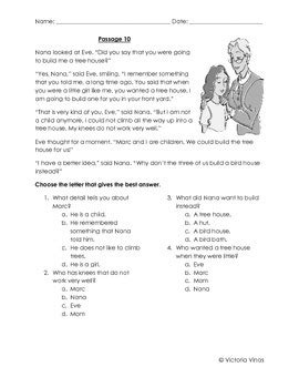 Because miss spivey didn't express a desire to teach in the poorest, most remote corner of america until two years after talking with dewey over coffee. First Grade SAT-10 Practice Passages by Victoria Vinas | TpT