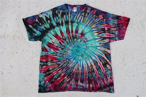 Tie Dye Shirt Hippie Clothing Festival Clothing Rainbow Etsy