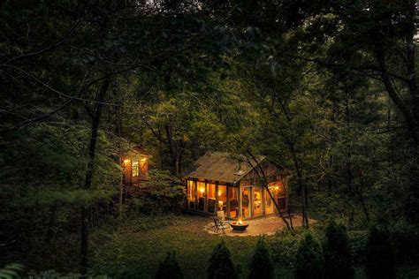 This Glass Cabin In The Wisconsin Woods Comes With Floor To Ceiling