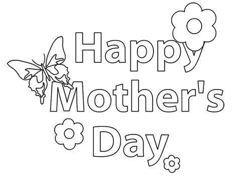 Here are some free printable mothers day coloring pages kids will love personalizing for mom! 259 Free, Printable Mother's Day Coloring Pages