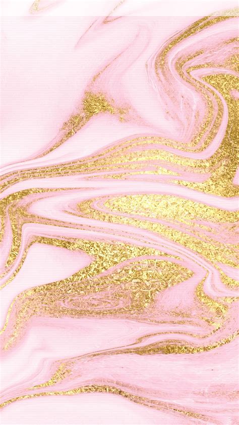 Gold And Pink Wallpaper