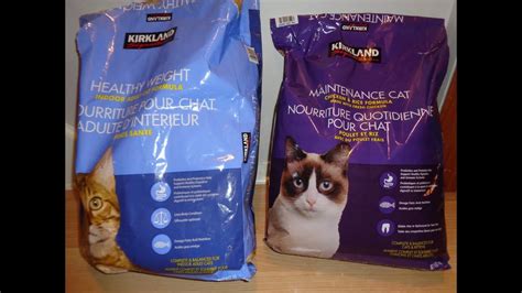 _kirkland_ is costco's signature brand of dog food. Kirkland brand Cat food Healthy weight vs. Maintenance cat ...