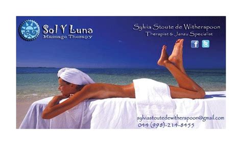 Card Design For Sol Y Luna Massage Therapy Bitly12ebckq Spa