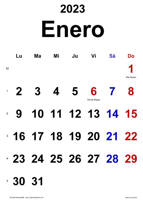 Calendario Con Nombres 2023 Enero Imagesee