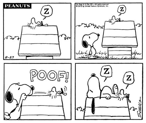 This Strip Was Published On August 27 1973 Snoopy Comics Snoopy Funny Snoopy Pictures