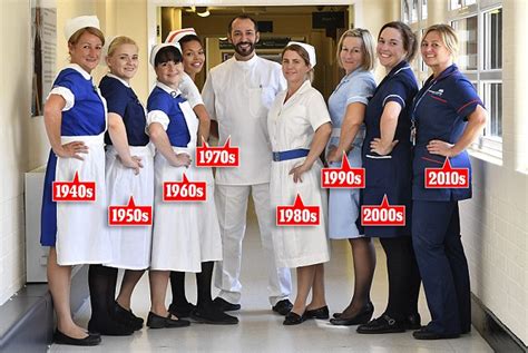Nurses Scrub Up To Celebrate 70 Years Of Caring On Nhs Anniversary Daily Mail Online