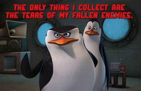 Skipper Tears Of My Enemies Penguins Of Madagascar Smile And Wave