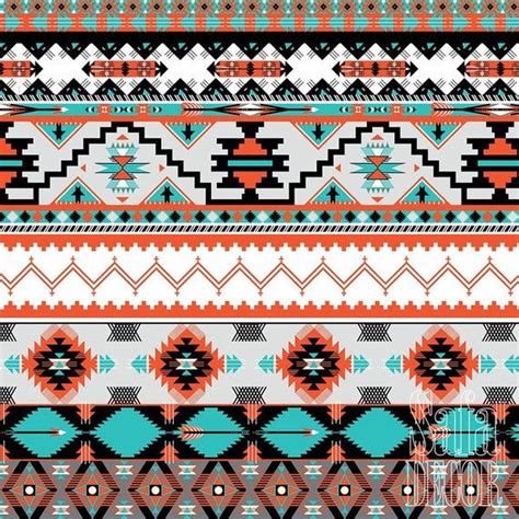 Navajo Native American Patterns Geometric Digital Printed Etsy