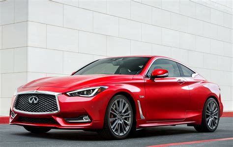 Infiniti Redesigns The Q60 Coupe For 2017 Adding A 400 Horsepower Red