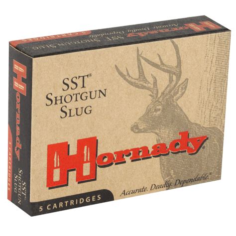 Hornady 20 Ga Slug 250 Grain Sst 5 86232