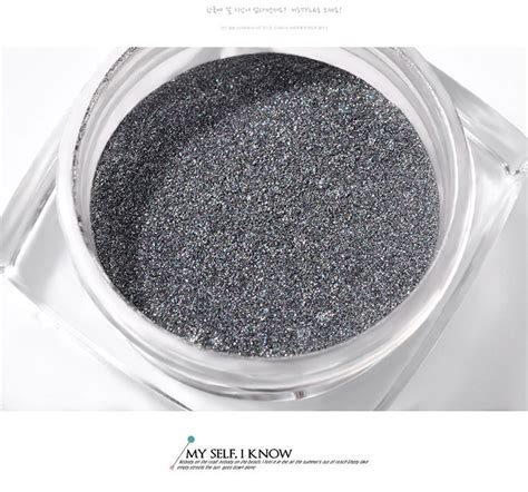 1gbox Diy Black Mirror Nail Glitter Powder Dazzling Shining Etsy