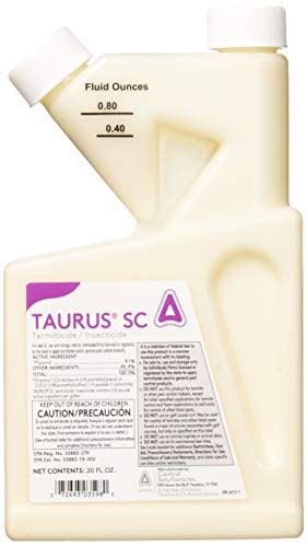 An insecticide used to control termites. Taurus SC Review | Updated for 2019 | Pests.org