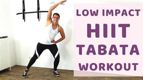 Low Impact Tabata Workout For Beginners Tabata Workouts For Beginners