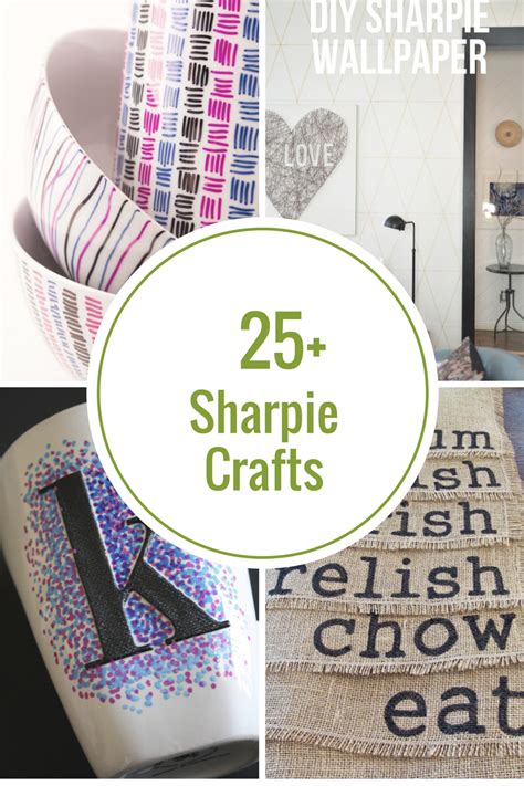 25 Sharpie Diy Craft Ideas Fun Sharpie Projects