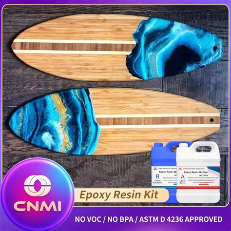 CNMI líquido las resinas epoxi para pegatinas de la tabla de surf de