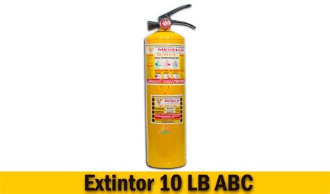 Extintor 10lbs20lbs Abc Fumigaciones Y Extintores Medellín