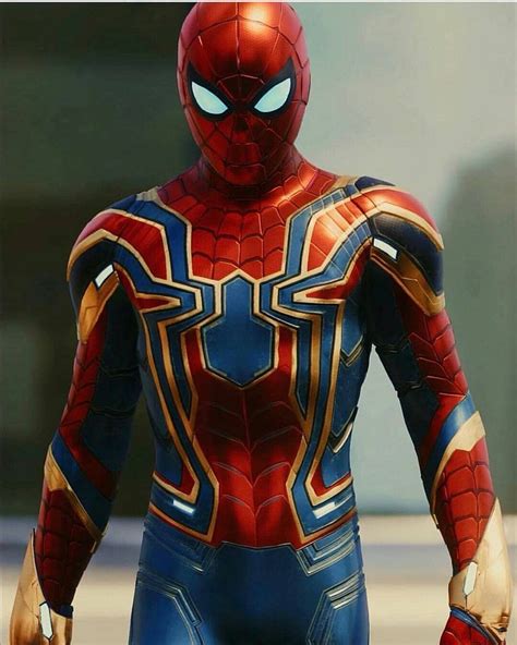 Pin By Dj On Character Art Spiderman Iron Spider Suit Marvel Spiderman