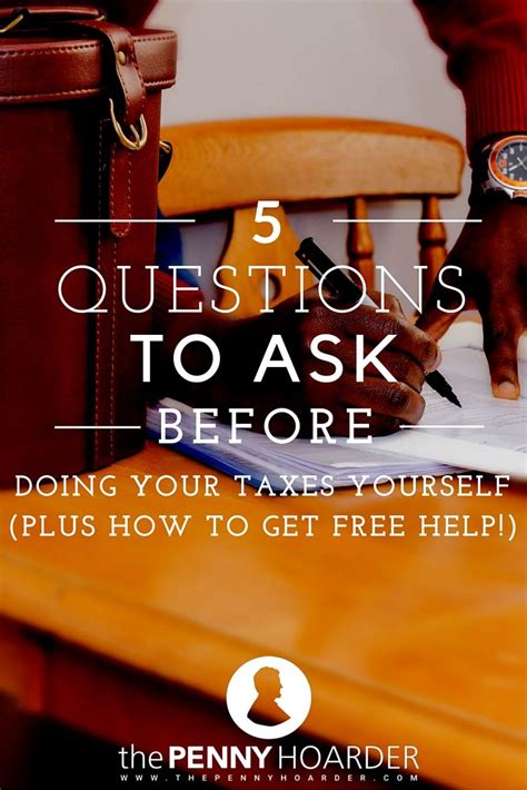 Do it yourself taxes online free. 5 Questions to Ask Before Doing Your Taxes Yourself (Plus How to Get Free Help!) | Tax help, The ...