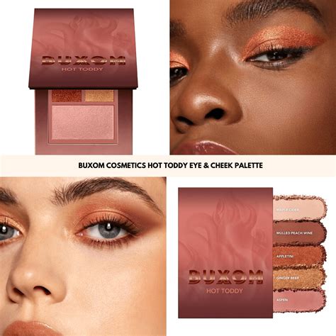 Buxom Cosmetics Hot Toddy Eye And Cheek Palette Beautyvelle Makeup News