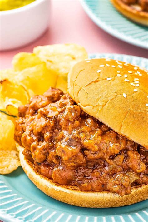 Crock Pot Sloppy Joes • Love From The Oven