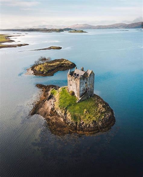 Castle Stalker Is A Category A Listed Four Storey Tower House Of Keep
