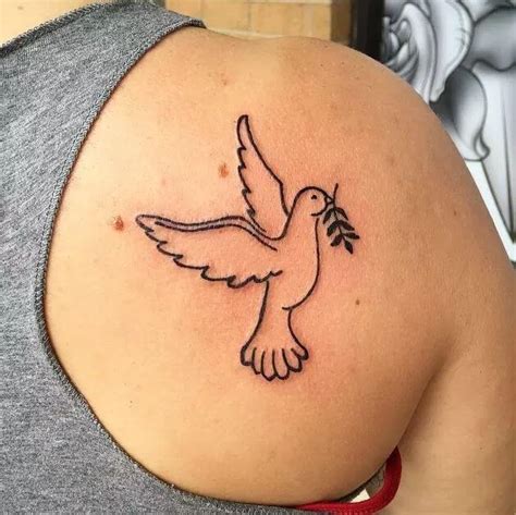 100 Peace Dove Tattoos For Guys 2021 Realistic Designs