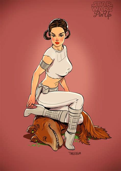 Tarusov Is Creating Pin Up And Sexy Comics Star Wars Star Wars Girls