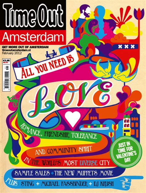 41 Feb Lovevalentines Issue Cover Design Inspiration Magazine