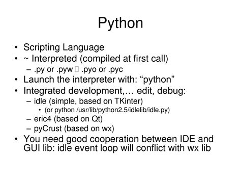 Ppt Introduction To Python Powerpoint Presentation Free Download