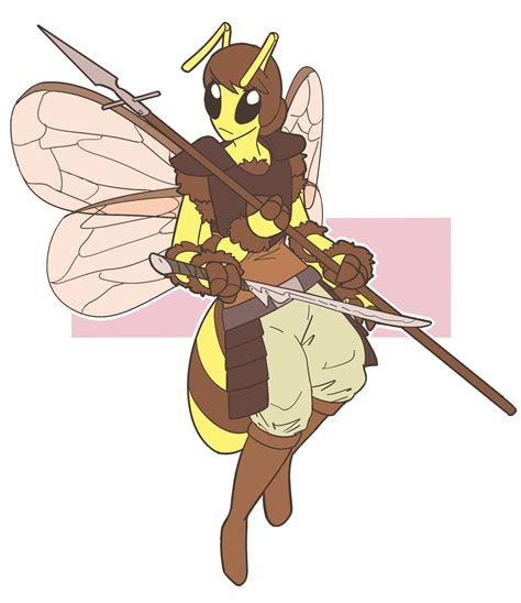 36885 Safe Artistslightlysimian Oc Oc Only Arthropod Bee Insect Anthro Abstract