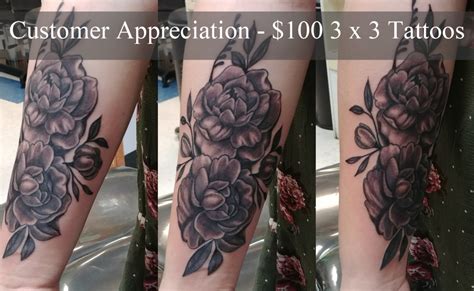 Maybe you would like to learn more about one of these? Tuesdays ONLY: Customer Appreciation 3 x 3 Tattoos for $100 - Tattoo Consortium :: Blog