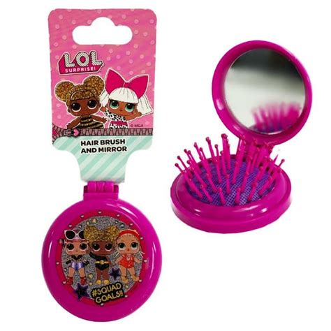 Lol Surprise Pop Up Hair Brush And Mirror Compact £1 At Toys For A Pound