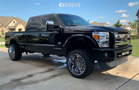 2016 Ford F 250 Super Duty With 22x12 44 Hostile Predator And 3312