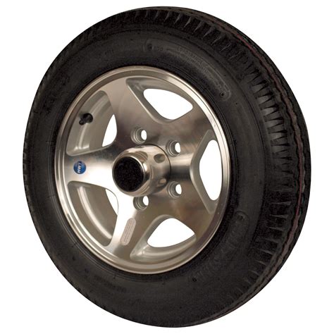 Kenda Loadstar Aluminum 12in Bias Ply Trailer Tire And Wheel Assembly