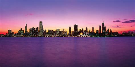 Chicago Skyline Backgrounds Wallpaper Cave