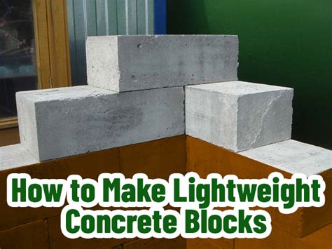 How To Make Lightweight Concrete Panels