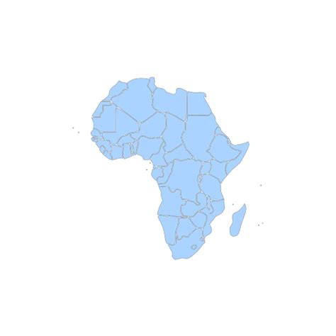 Africa Political Map Svg Clip Arts Download Download Clip Art Png