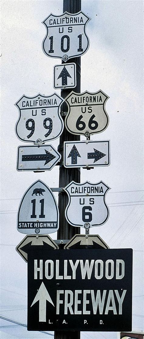 California U S Highway 6 U S Highway 66 U S Highway 99 State