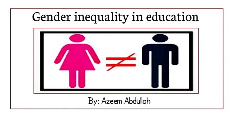 gender inequality in education the baloch news