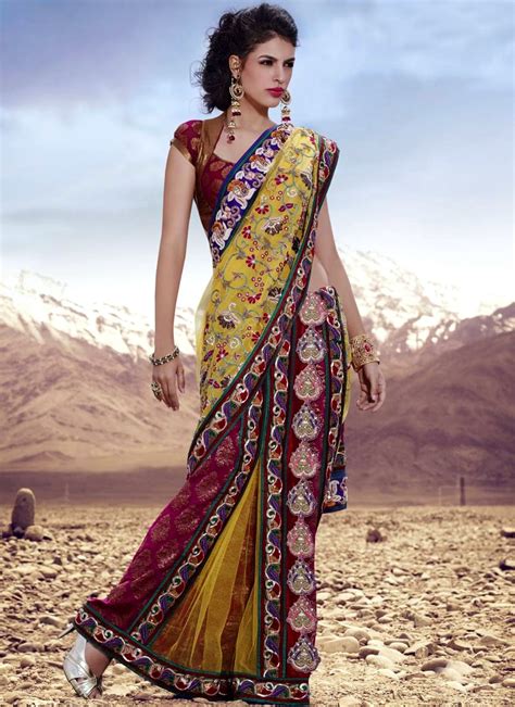 Indian Readymade Saree Designs Stylish Saree Style For Women 2013