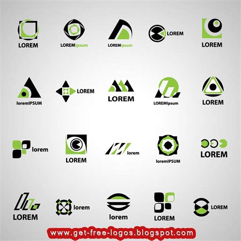 Get Free Logos Free Shutterstock Abstract Icons Set