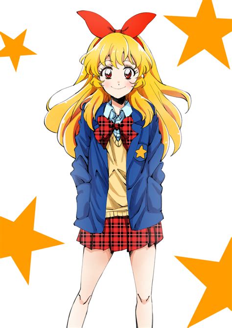 Hoshimiya Ichigo Aikatsu Aikatsu Series Absurdres Highres 1girl Blonde Hair Blue