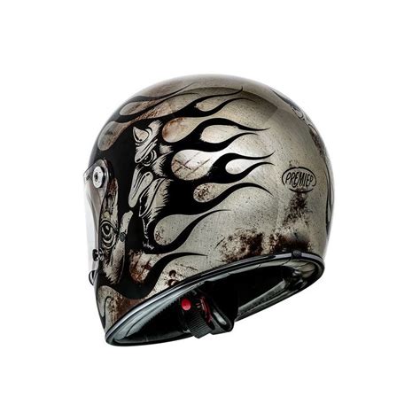 Premier Trophy Bd Full Face Helmet Titanium